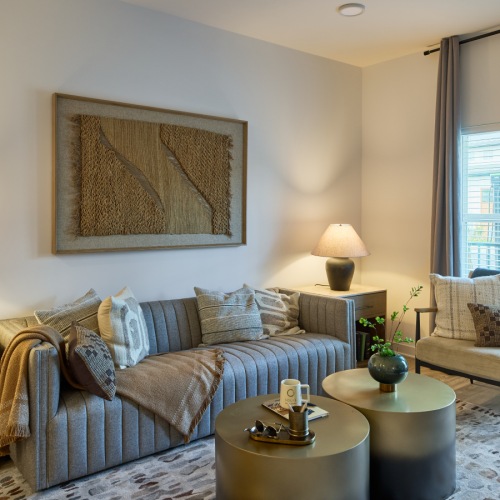 Relax and unwind in stylish living spaces